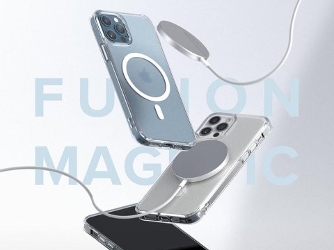 Etui Ringke Fusion Magnetic MagSafe do Apple iPhone 12 Pro Max Matte Clear