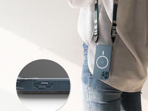 Etui Ringke Fusion Magnetic MagSafe do Apple iPhone 12 Pro Max Matte Clear