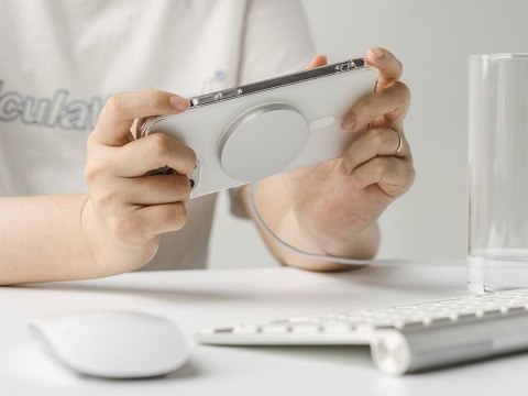 Etui Ringke Fusion Magnetic MagSafe do Apple iPhone 12 Pro Max Matte Clear