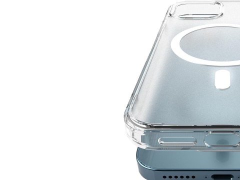 Etui Ringke Fusion Magnetic MagSafe do Apple iPhone 12/12 Pro Matte Clear