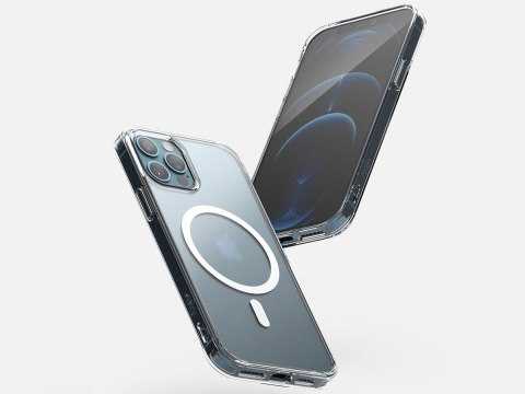 Etui Ringke Fusion Magnetic MagSafe do Apple iPhone 12/12 Pro Matte Clear