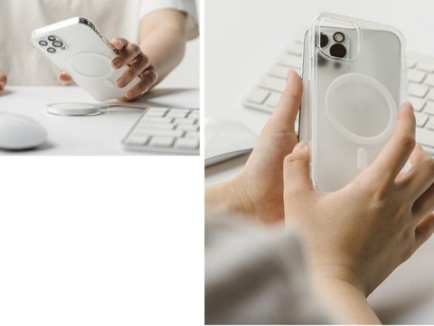 Etui Ringke Fusion Magnetic MagSafe do Apple iPhone 12/12 Pro Matte Clear