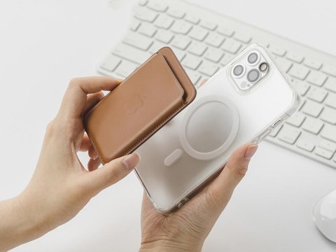 Etui Ringke Fusion Magnetic MagSafe do Apple iPhone 12/12 Pro Matte Clear