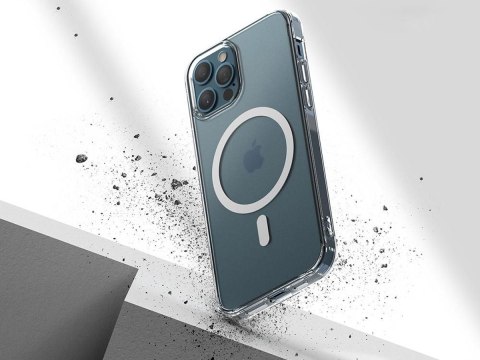 Etui Ringke Fusion Magnetic MagSafe do Apple iPhone 12/12 Pro Matte Clear