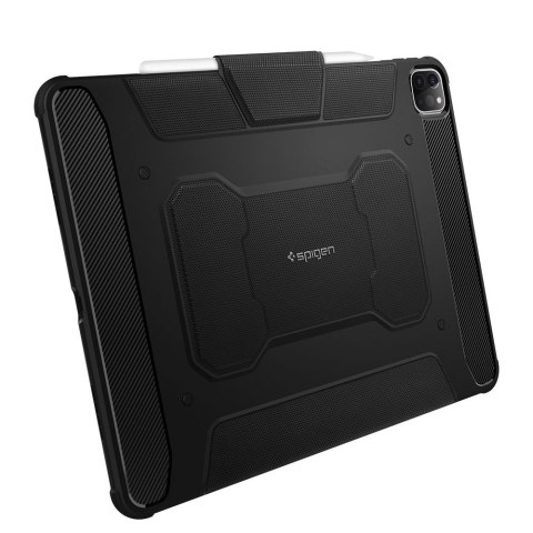 Etui Spigen Rugged Armor PRO Pencil do Apple iPad Pro 12.9 2020 / 2021 / 2022 / iPad Air 13 2024 Black