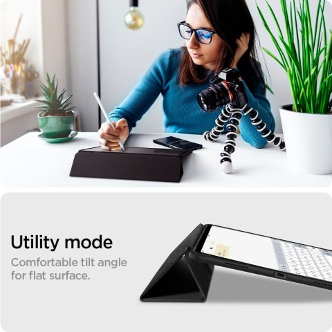 Etui Spigen Rugged Armor PRO Pencil do Apple iPad Pro 12.9 2020 / 2021 / 2022 / iPad Air 13 2024 Black