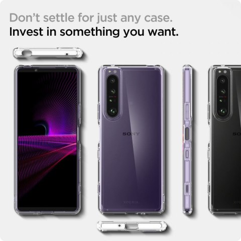 Etui Spigen Ultra Hybrid do Sony Xperia 1 III Crystal Clear