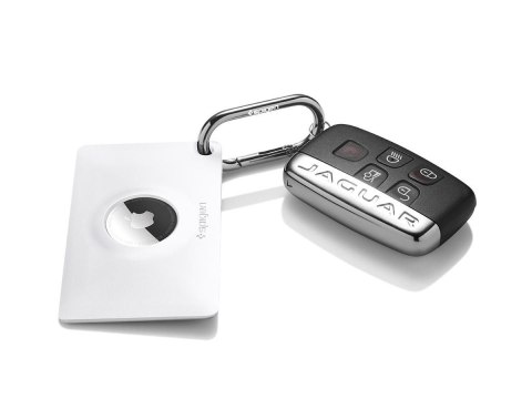 Etui case brelok do kluczy karta Spigen AirFit do Apple Airtag Białe