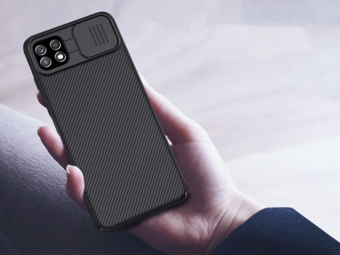 Etui obudowa Nillkin CamShield Pro do Samsung Galaxy A22 5G Black
