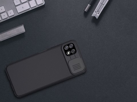 Etui obudowa Nillkin CamShield Pro do Samsung Galaxy A22 5G Black