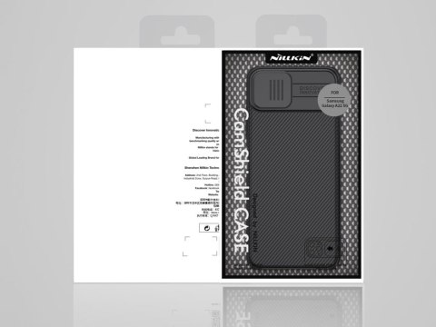Etui obudowa Nillkin CamShield Pro do Samsung Galaxy A22 5G Black