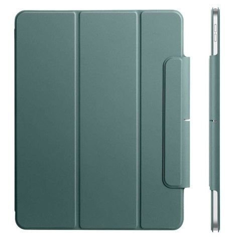 Etui obudowa magnetyczna Pencil ESR Rebound do iPad Pro 12.9 2020 / 2021 / 2022 / iPad Air 13 2024 Forest Green