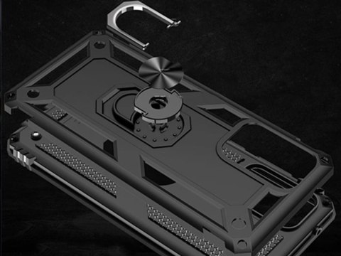 Etui pancerne Alogy Stand Armor Ring do Xiaomi Poco M3 Pro/ Redmi Note 10 5G