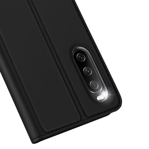 Etui portfel DuxDucis SkinPro do Sony Xperia 10 III Black