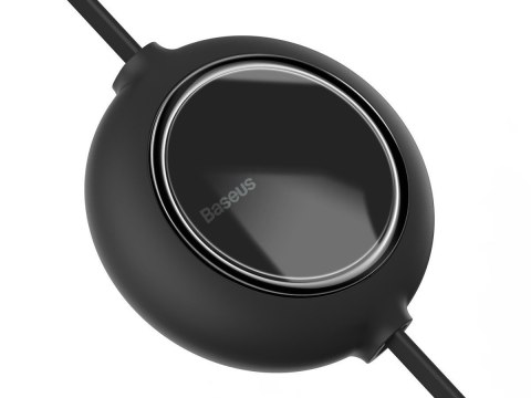 Kabel USB 3w1 Baseus Bright Mirror, micro USB / Lightning / USB-C Czarny