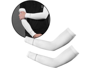 Rękaw kolarski Arm Sleeve RockBros XT9002W Biały
