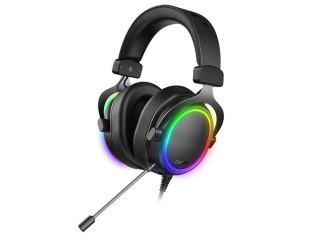 Słuchawki gamingowe Dareu EH925s PRO, ENC, RGB, 7.1 (czarne)