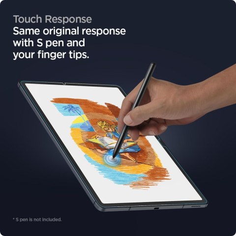 Szkło hartowane Spigen Glas.tR "EZ FIT" do Samsung Galaxy Tab S7 FE 5G 12.4 T730 / T736B