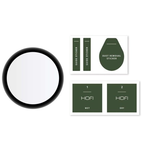 Szkło hybrydowe Hofi Hybrid Glass do Huawei Watch 3 46mm Black