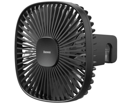 Wentylator samochodowy Baseus Natural Wind wiatrak na zagłówek magnetyczny Czarny