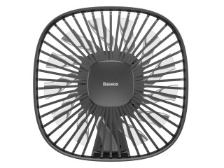 Wentylator samochodowy Baseus Natural Wind wiatrak na zagłówek magnetyczny Czarny
