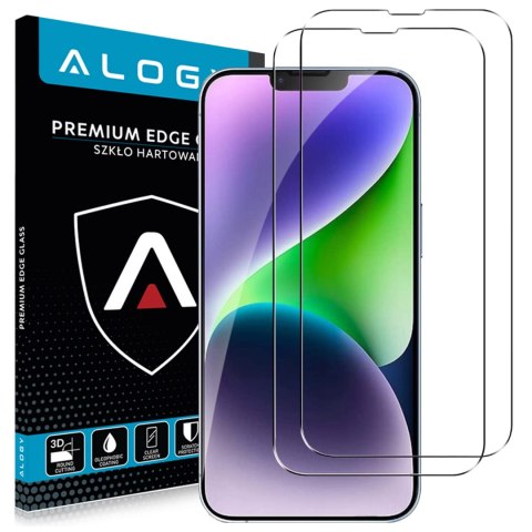 2x Szkło hartowane Alogy na ekran do Apple iPhone 13/ 13 Pro/ 14/ 16e