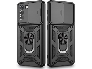 Etui Alogy Camshield Stand Ring z osłonką na aparat do Samsung Galaxy S21