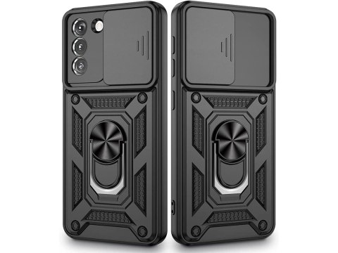 Etui Alogy Camshield Stand Ring z osłonką na aparat do Samsung Galaxy S21