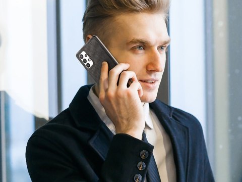 Etui ochronne na telefon Dux Ducis Fino do Samsung Galaxy A32 4G Czarne