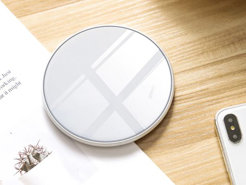 Ładowarka indukcyjna Qi Alogy Fast Charger USB-C Type C 15W White