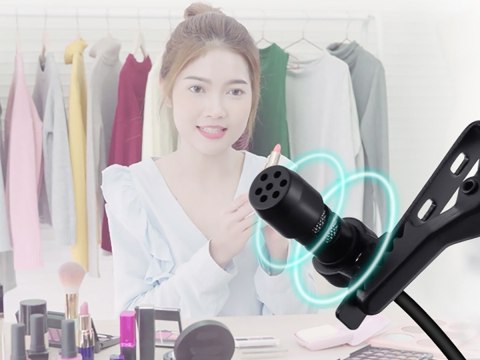 Puluz Mikrofon Jack krawatowy z klipsem 3m 3.5mm Jack PU3045