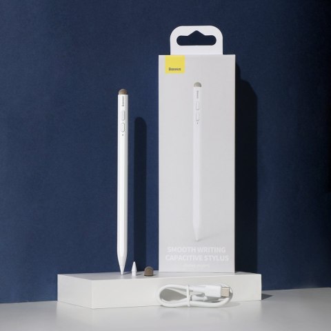 Rysik długopis 2w1 Baseus Capacitive Stylus (biały)