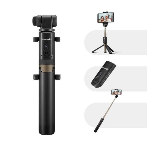Selfie Stick statyw 3w1 BlitzWolf BW-BS3 czarny