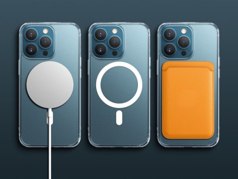 Etui Ringke Fusion Magnetic do MagSafe do Apple iPhone 13 Pro Matte Clear