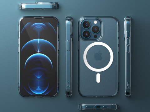 Etui Ringke Fusion Magnetic do MagSafe do Apple iPhone 13 Pro Matte Clear