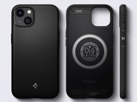 Etui do MagSafe Spigen Mag Armor do Apple iPhone 13 Matte Black