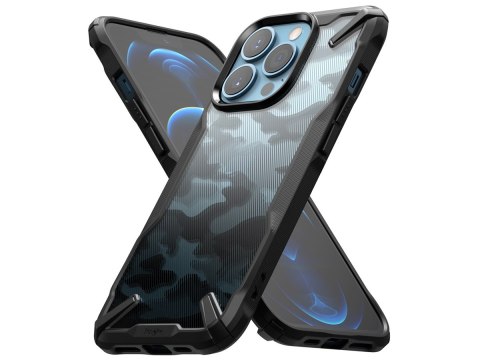 Etui obudowa Ringke Fusion X do Apple iPhone 13 Pro Max Camo Moro Black