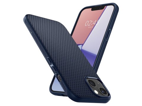 Etui obudowa Spigen Liquid Air do Apple iPhone 13 Navy Blue