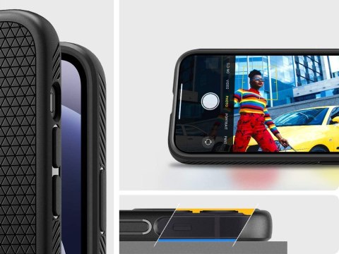 Etui obudowa Spigen Liquid Air do Apple iPhone 13 Pro Max Matte Black