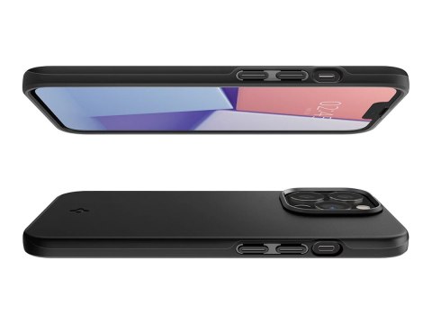 Etui obudowa case Spigen Thin Fit do Apple iPhone 13 Pro Max Black
