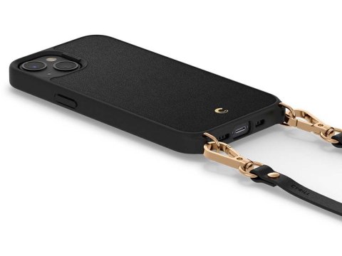 Etui obudowa z paskiem Spigen Cyrill Classic Charm do Apple iPhone 13 Black