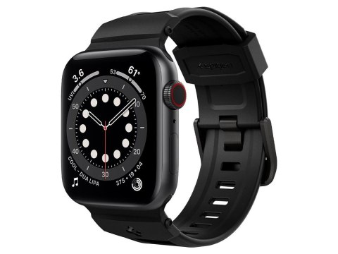 Pasek Spigen Rugged Band do Apple Watch 2/3/4/5/6/7/SE 38/40/41mm Matte Black