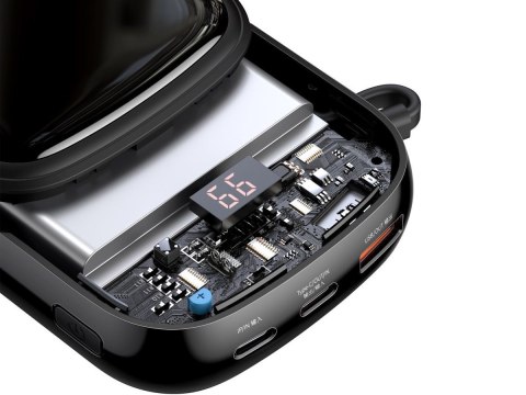 Powerbank Baseus Qpow z kablem USB-C 20000mAh 22.5W USB USB-C IP Czarny