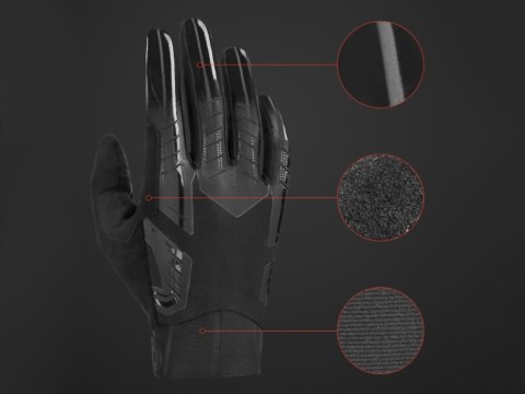 Rękawiczki rowerowe L RockBros rękawice na rower S208-L Czarne