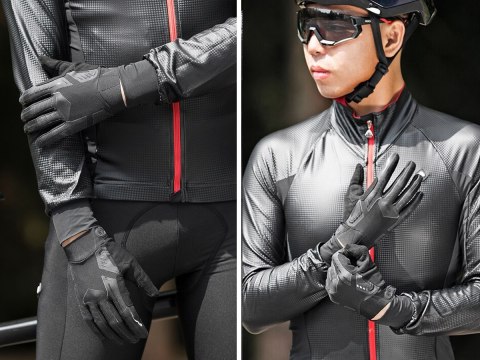Rękawiczki rowerowe XL RockBros rękawice na rower S208-XL Czarne