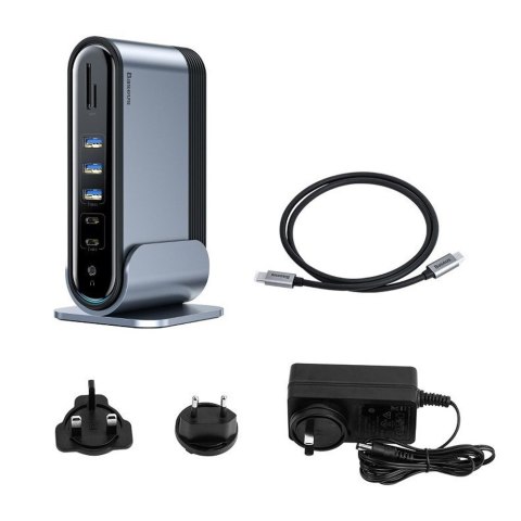 Stacja dokująca Baseus Working Station, HUB USB-C 17w1