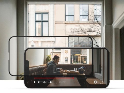Szkło hartowane Ringke ID FC Glass do Apple iPhone 13 Pro Max/ 14 Plus Black