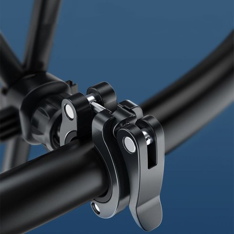 Uchwyt rowerowy na kierownicę Baseus Quick do telefonu smartfona na skuter motor czarny