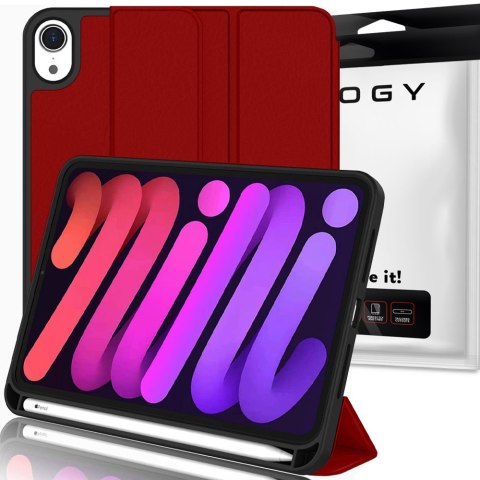 Etui Alogy Smart Pencil Case do Apple iPad Mini 6 2021 Czerwone
