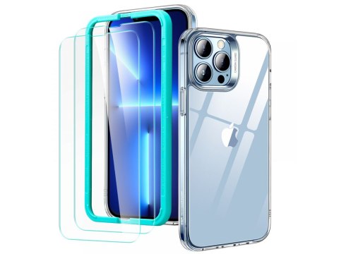 Etui ESR Classic Hybrid + 2x Szkło Hartowane ESR Screen Shield do iPhone 13 Pro